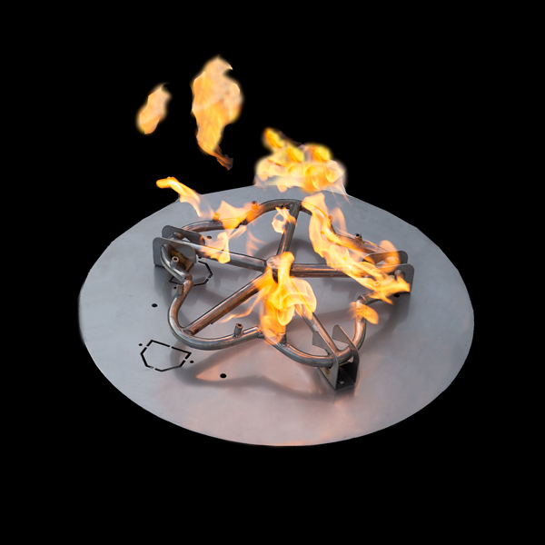 The round, match-lit Torpedo burner from HPC